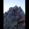 Eric leads a rock step